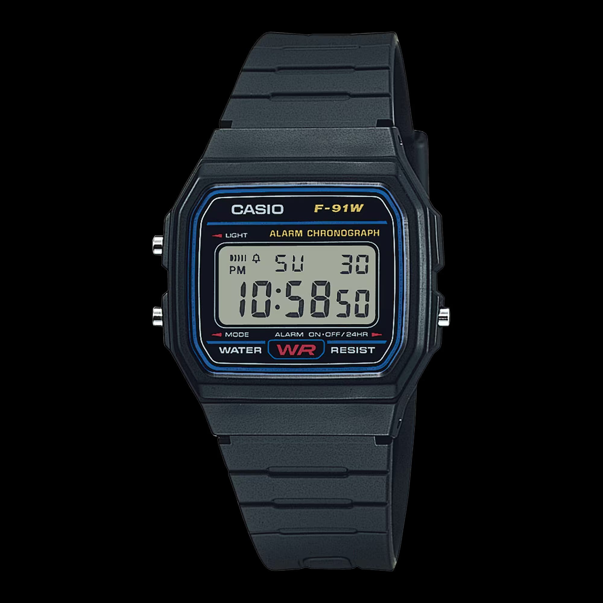 Relógio pulso Casio F-91W-1YEG