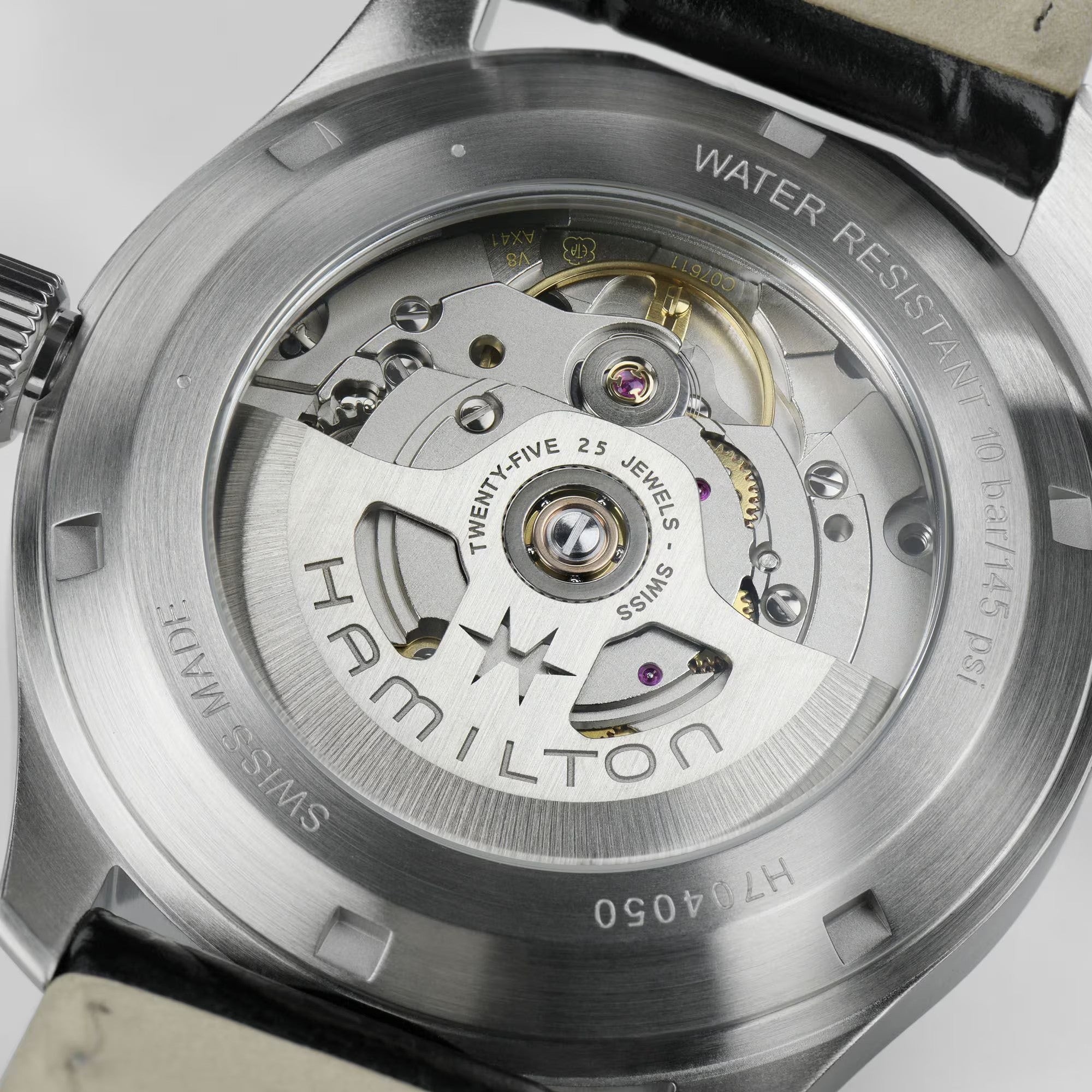 Relógio pulso Aço p/Aço Hamilton Khaki Field Murph H70405730
