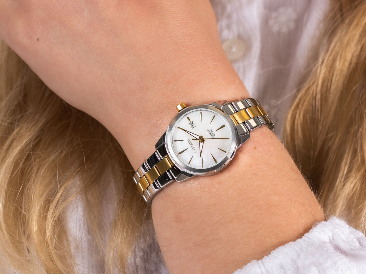 Relógio Citizen Analogico Lady Quartz EU6074-51D