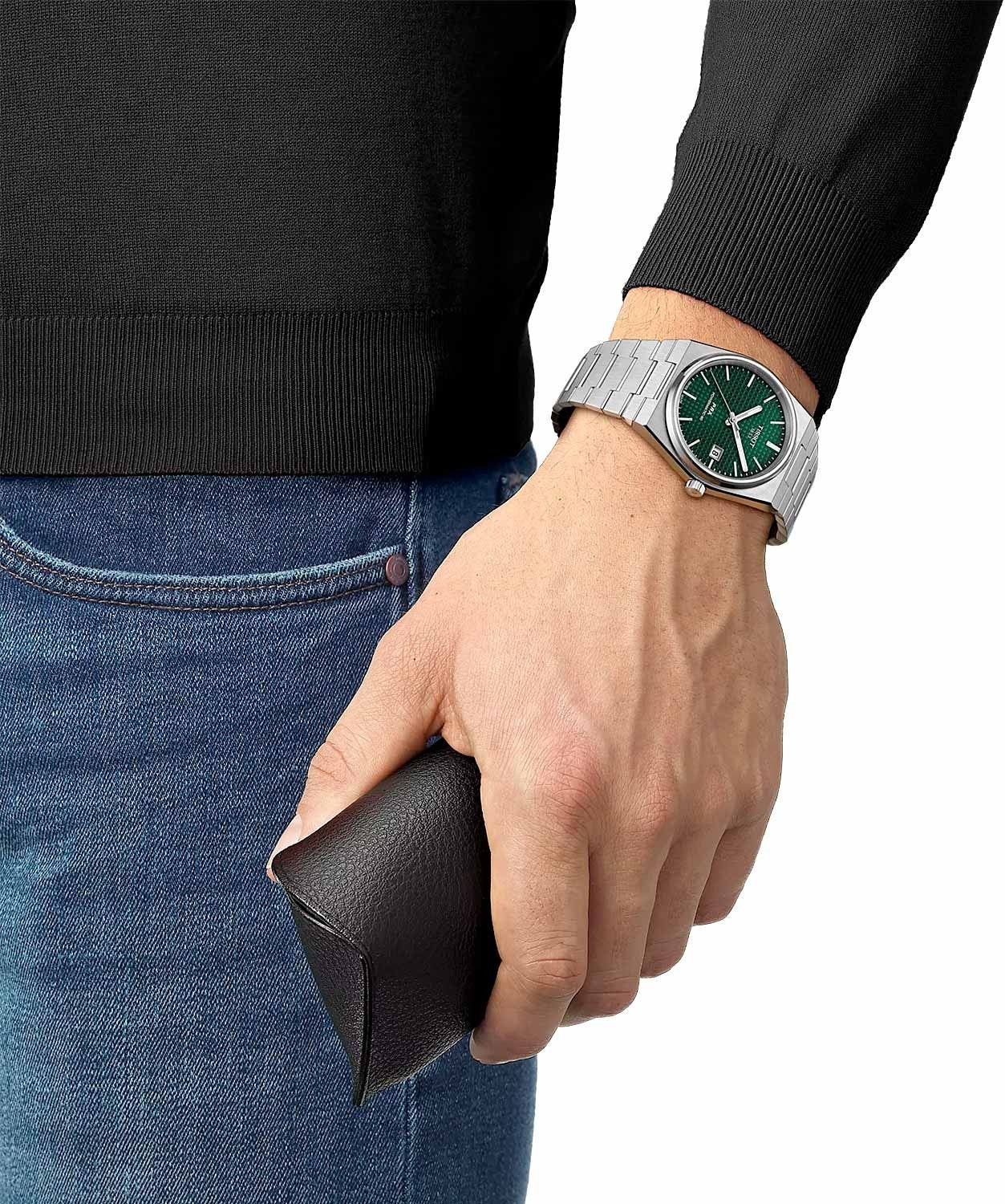 Relógio Tissot PRX Green T1374071109100