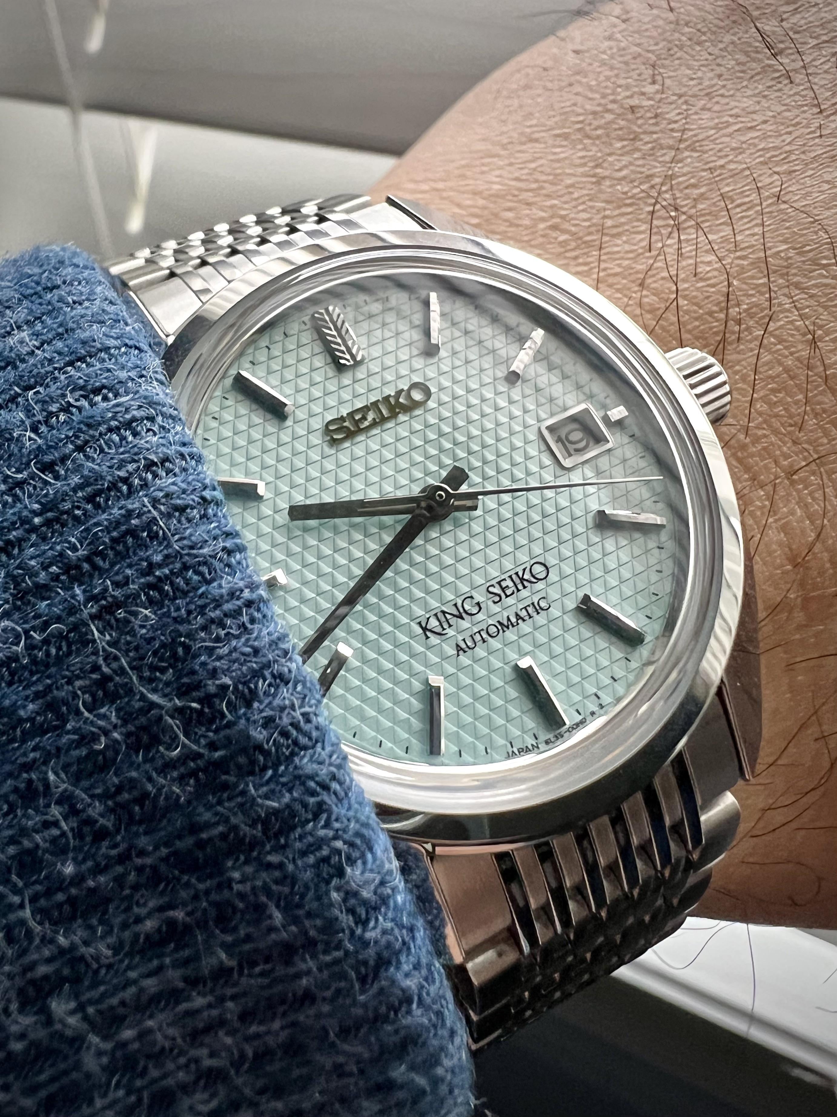 Rel p H aço/aço Seiko Ed Lim SJE115J1