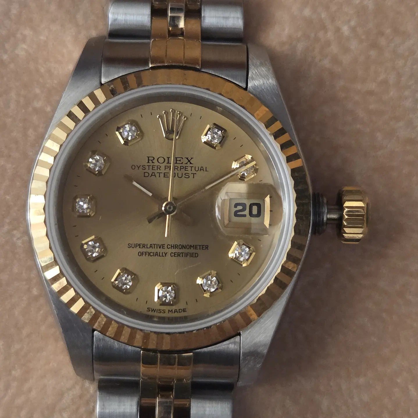 Relógio P. S. ROLEX Ref 69173/ Nº W648806
