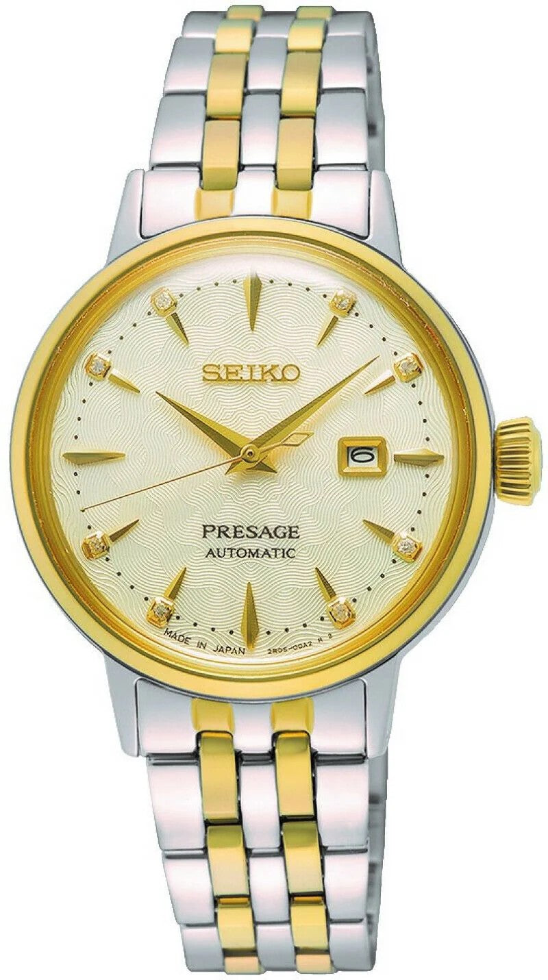 Relógio Seiko Presage Cocktail Time White SRE010J1