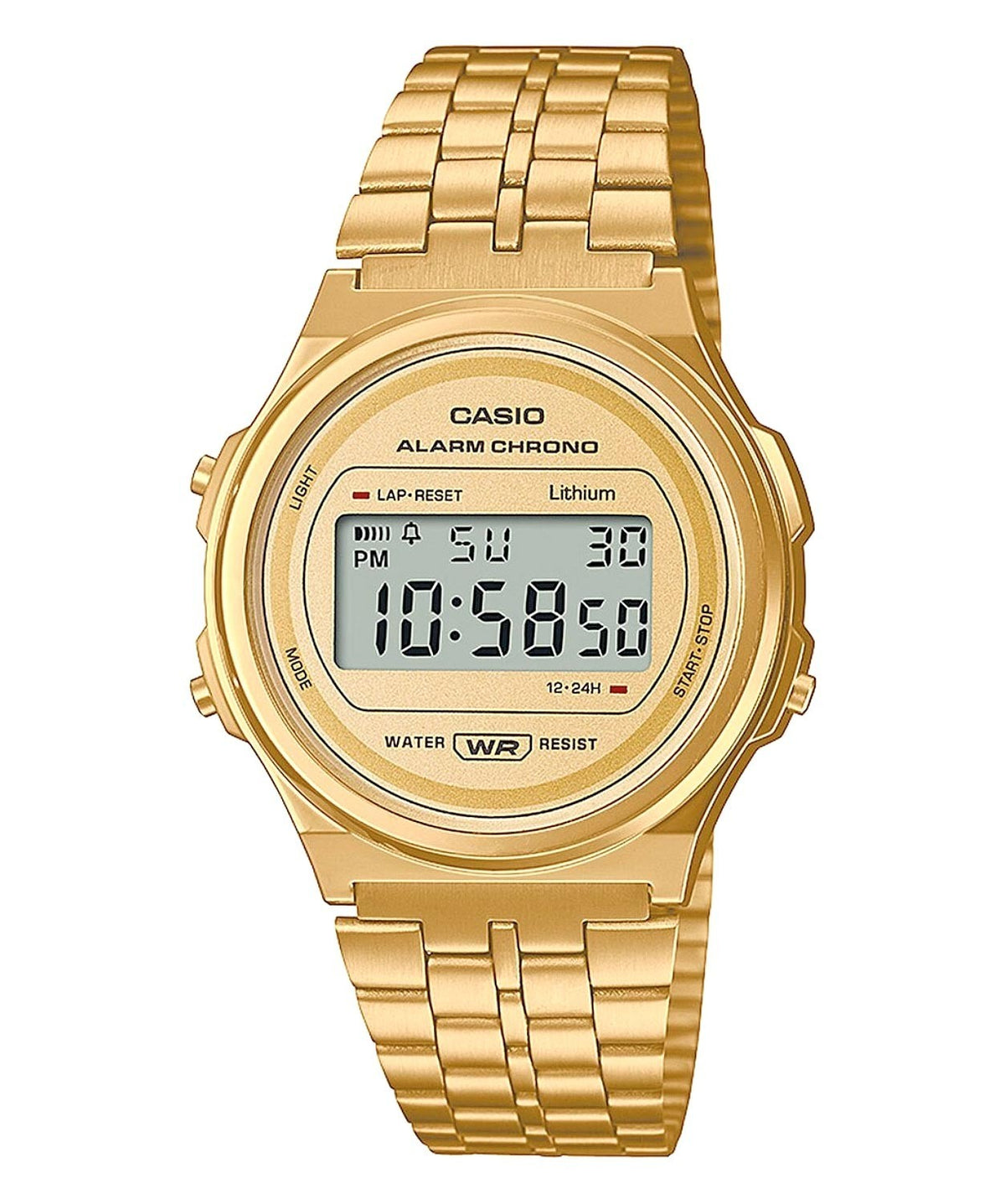 Relógio CASIO Vintage Dourado - A171WEG-9AEF