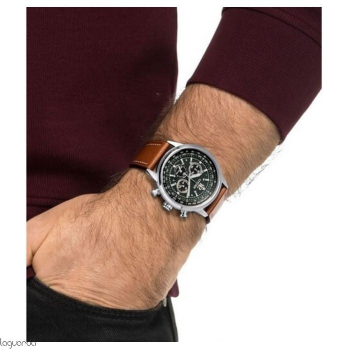 Relógio Citizen Eco-Drive Cronografo CA4470-15X