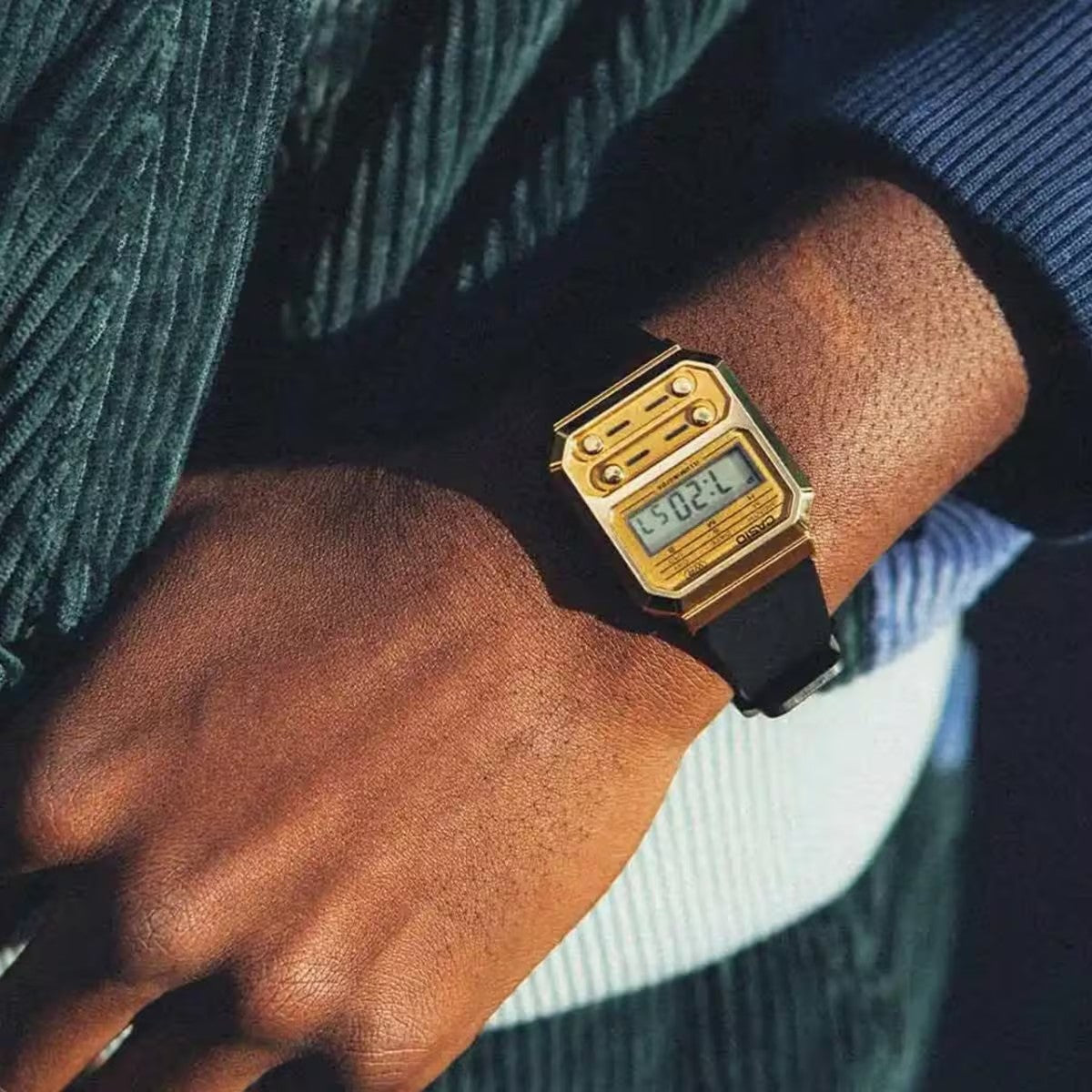 Rel p plaqué digital Casio A100WEFG-9AEF