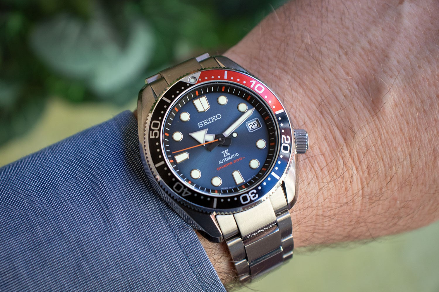 Rel p H aço Seiko Prospex SPB097J1