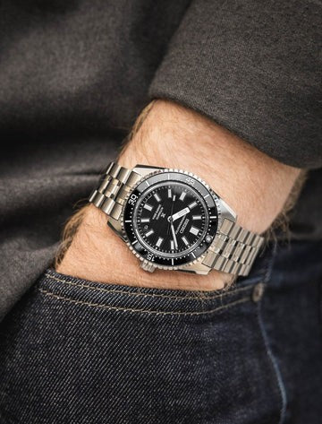 Rel p aço/aço autom Seiko SJE101J1