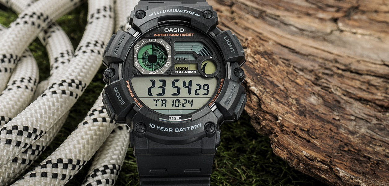 Rel p digital borracha Casio WS-1500H-1AVEF