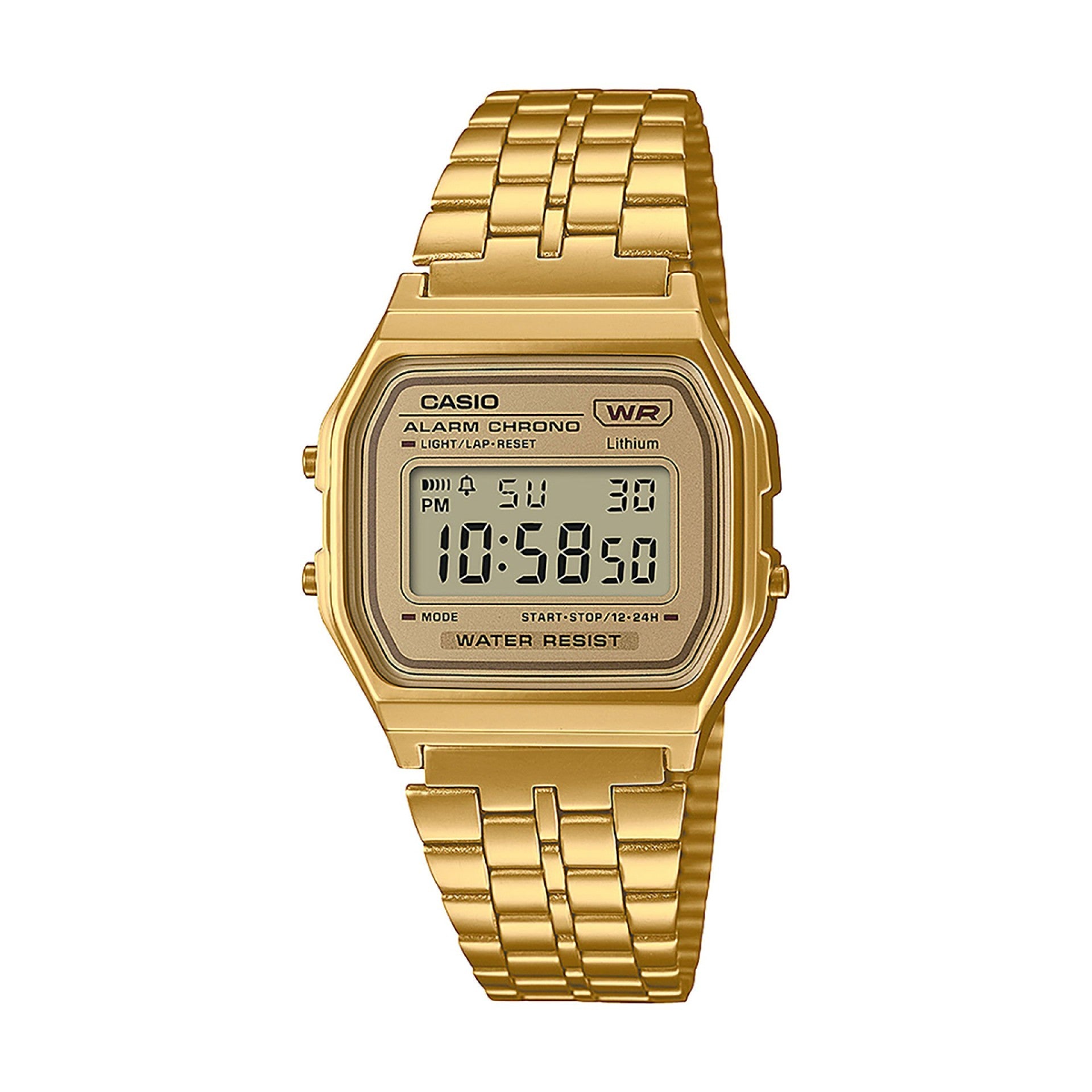 Relógio Casio Vintage Iconic Dourado - A158WETG-9AEF