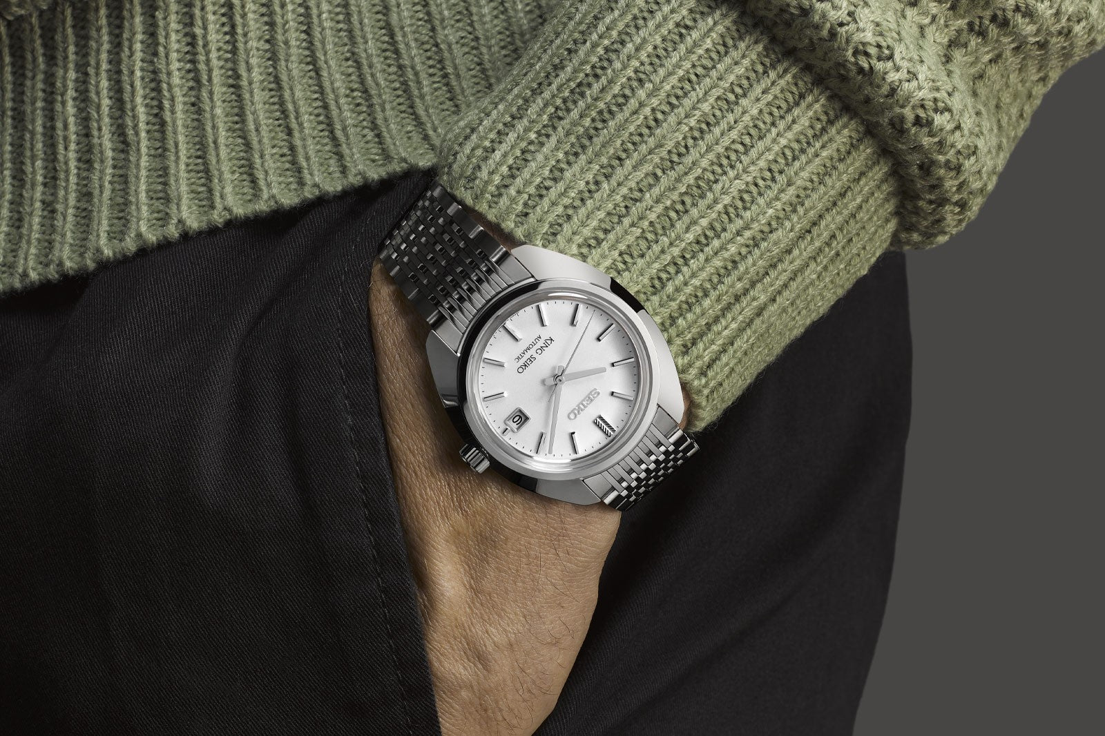 Rel p H aço/aço Seiko SJE109J1
