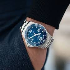 Relógio Longines HydroConquest Ceramic Blue Ref. L37814966