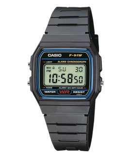 Relógio Casio Digital F-91W-1YEG