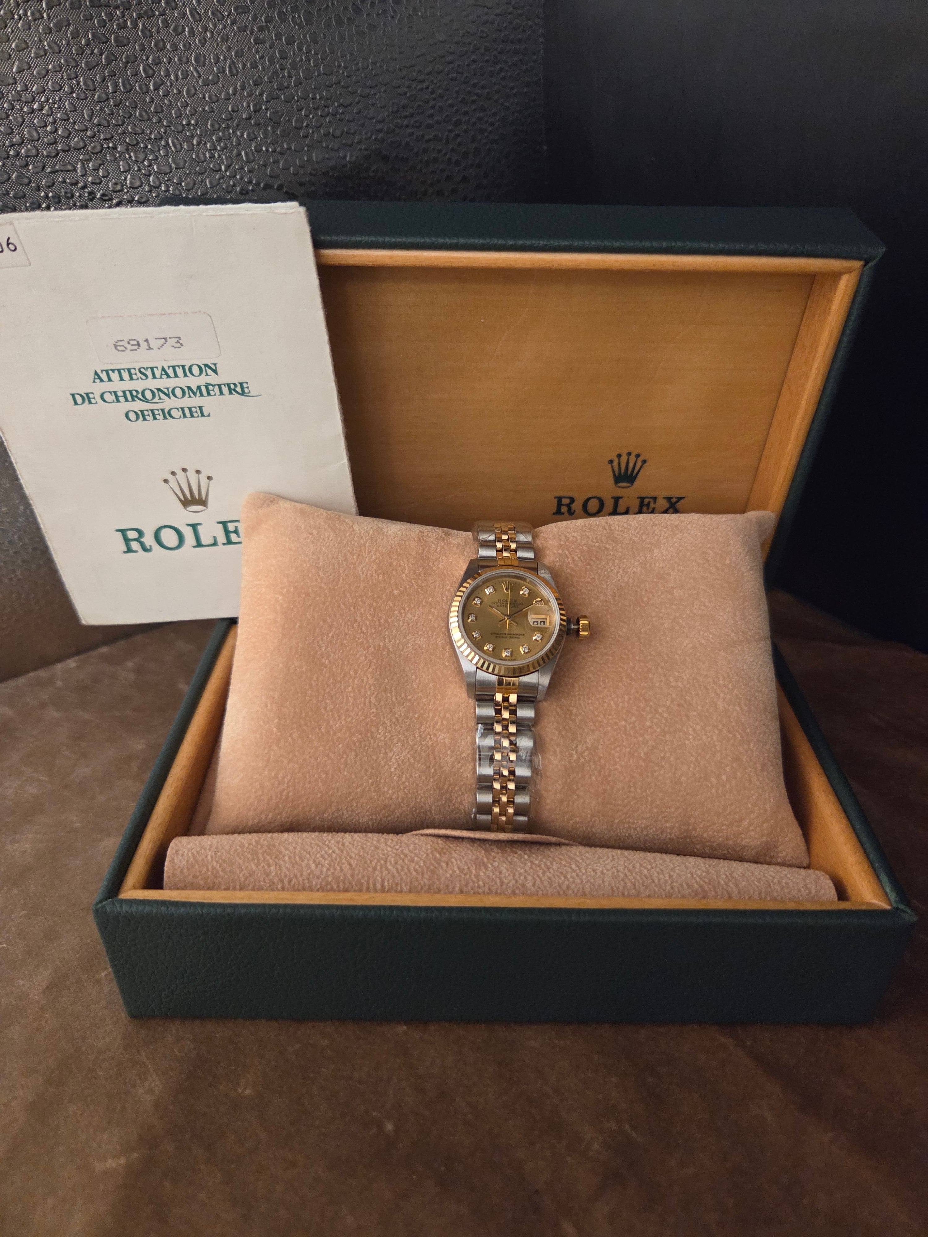 Relógio P. S. ROLEX Ref 69173/ Nº W648806