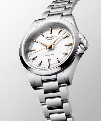 Relógio pulso aço p/aço Longines Conquest L33504186