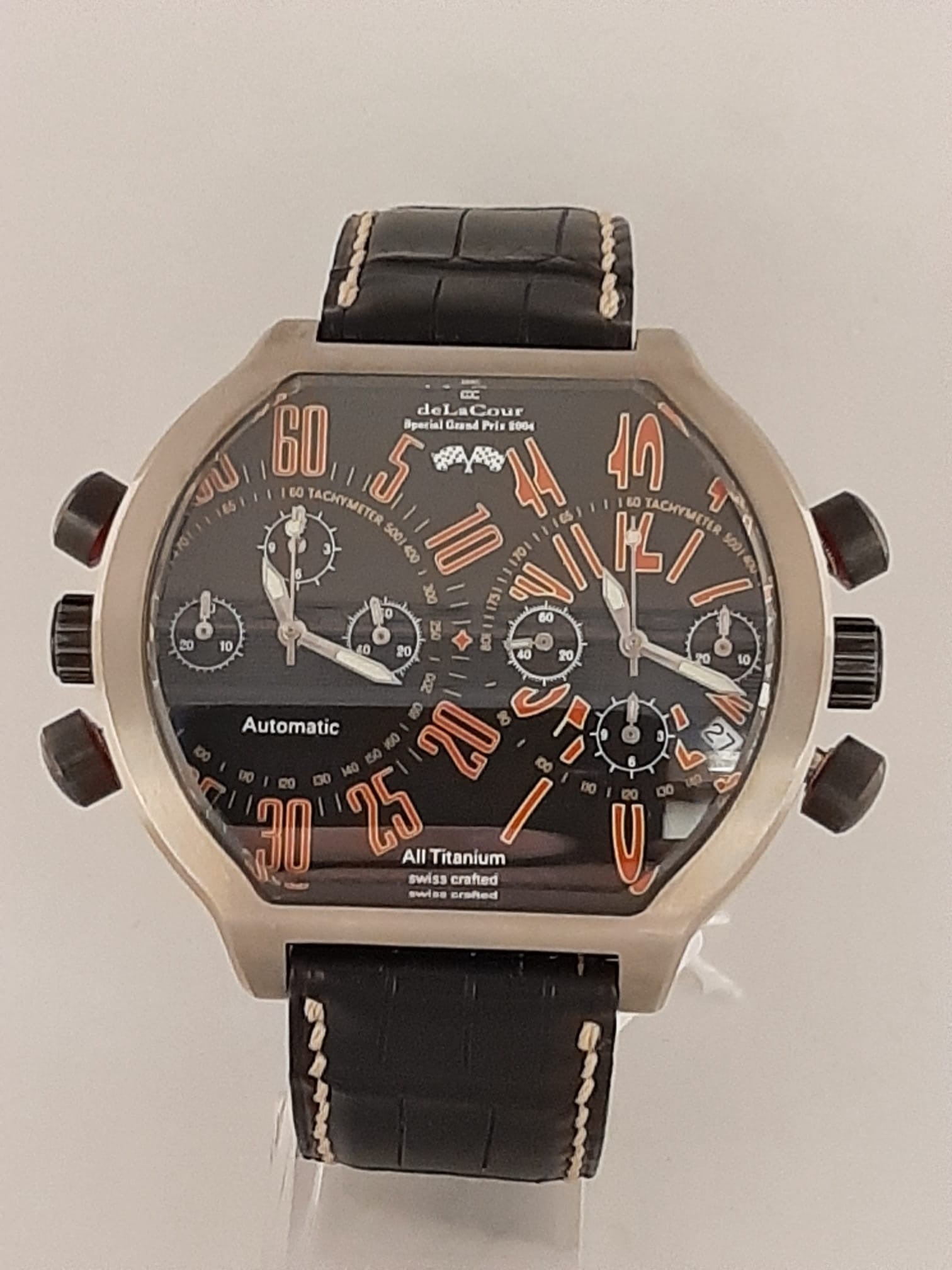 Relógio pulso DeLaCour bi chrono refª S2