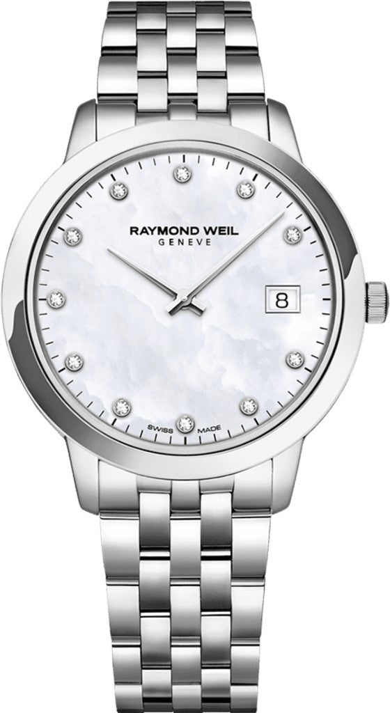 Rel p aço/aço Raymond Weil 5385-ST-97081