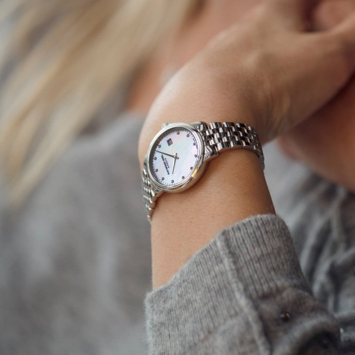 Rel p aço/aço Raymond Weil 5385-ST-97081