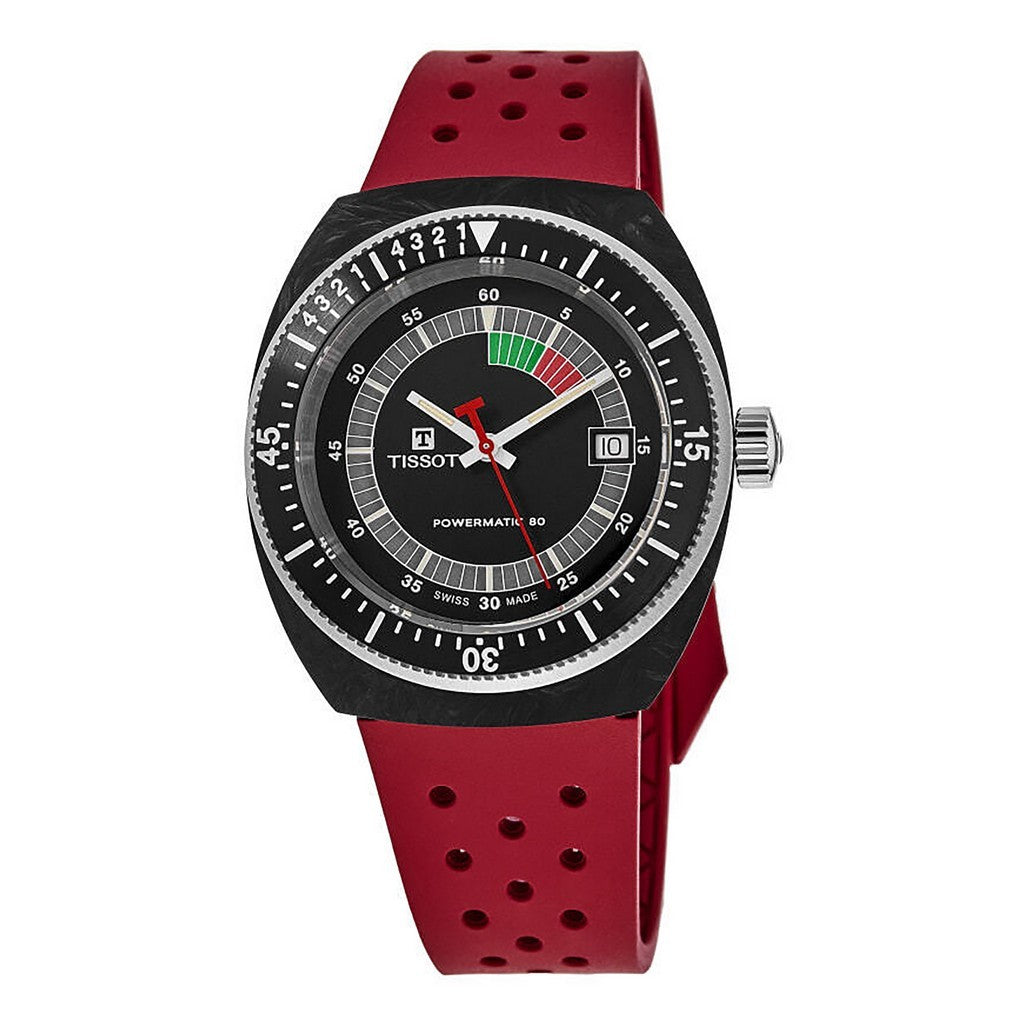 Rel B H Carbono/Borracha Tissot T145.407.97.057.02