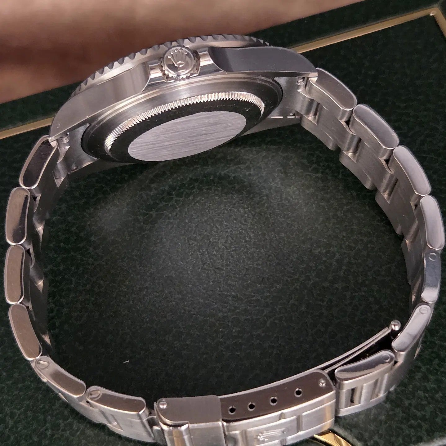 Relógio B H Aço/Aço Rolex 16710 NºA919650