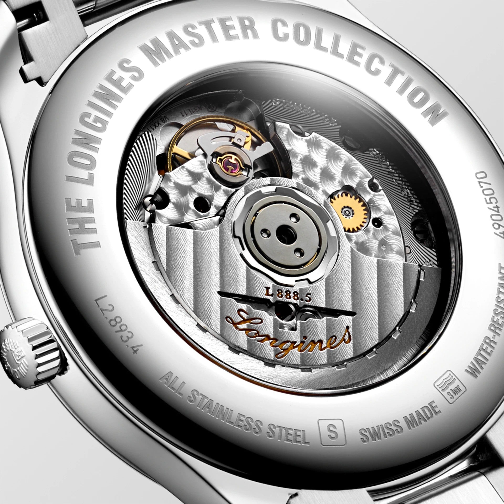 Relogio pulso H. aço p/aço Longines L28934926