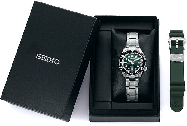 Rel p H c/ p aço Seiko Prospex SLA047J1