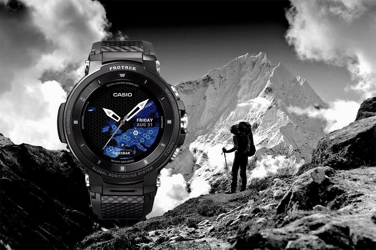 Rel pulso H Casio Protrek smart  WSD-F30-BKAAE