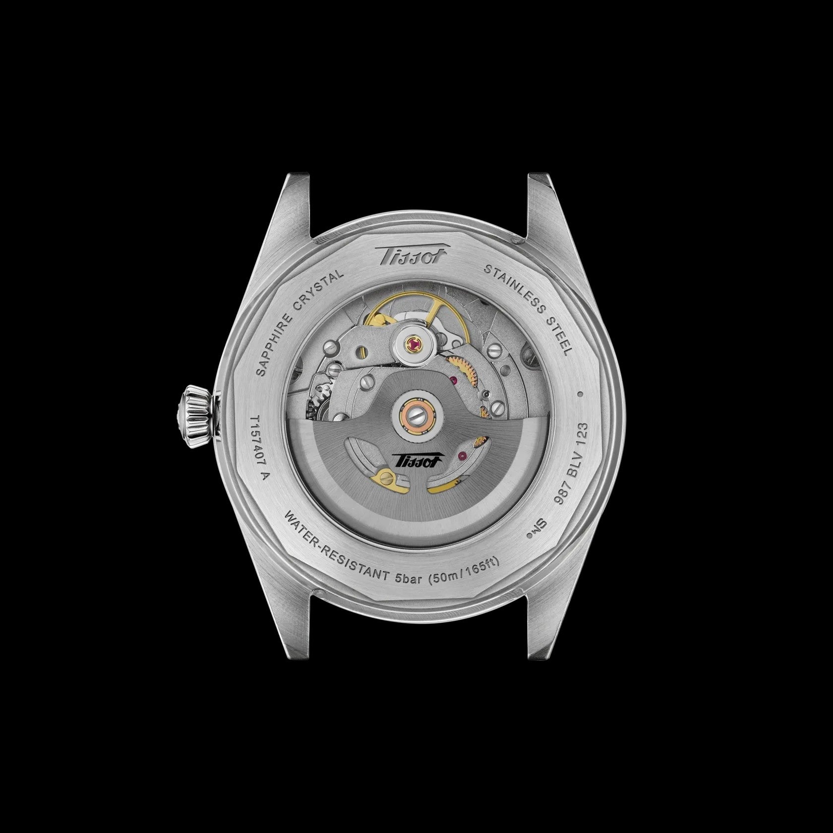 Relógio H. ço p/aço Tissot Visodate T157.407.11.041.00