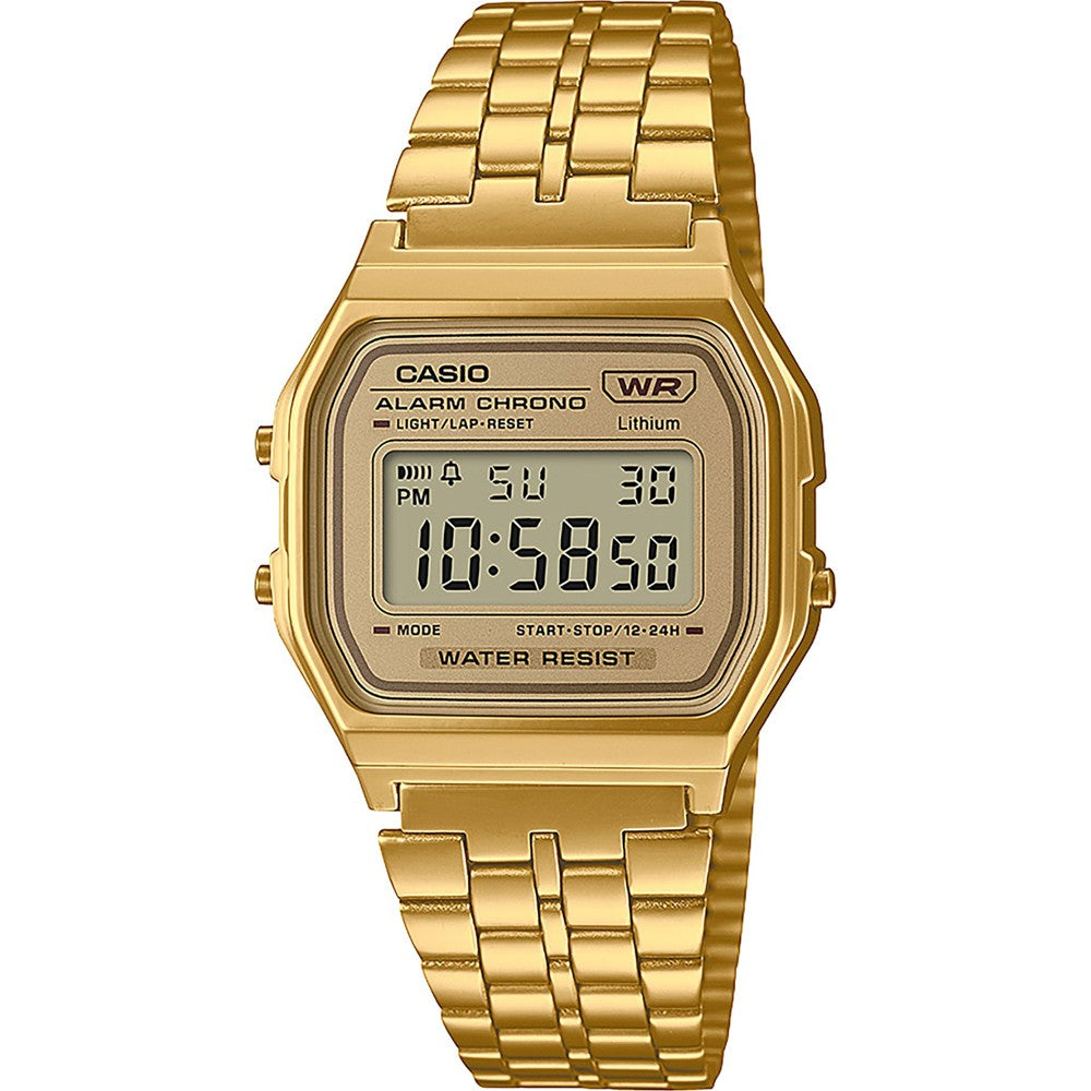 Relogio pulso aço Casio A158WETG-9AEF