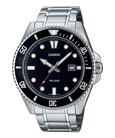 Relogio pulso aço p/aço Casio MDV-107D-1A1VEF