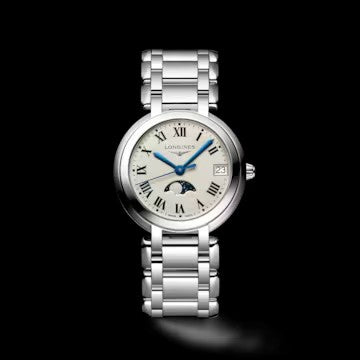 Relógio Longines Primaluna Qtz Steel/Silver