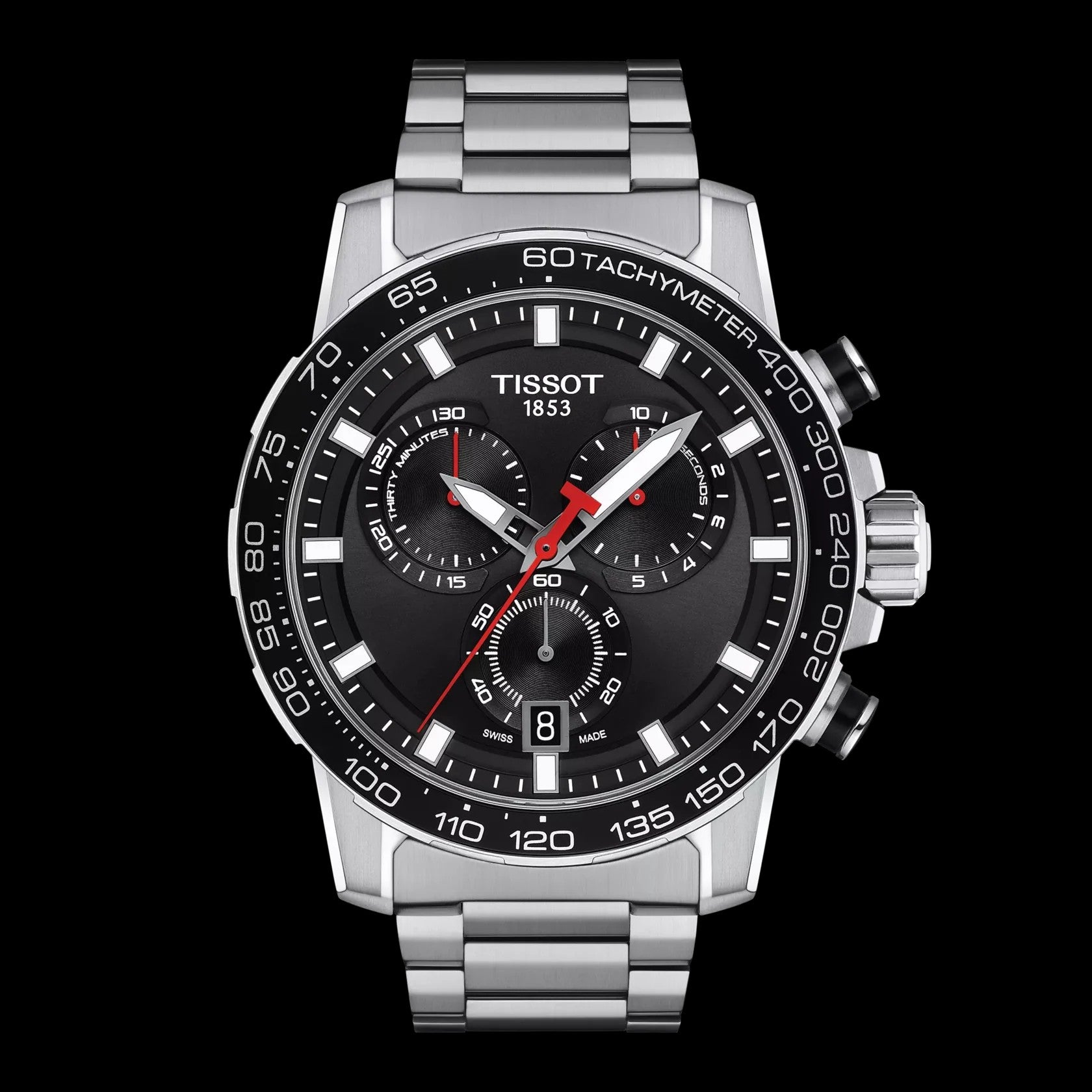 Relógio H. aço p/aço Tissot Supersport T125.617.11.051.00