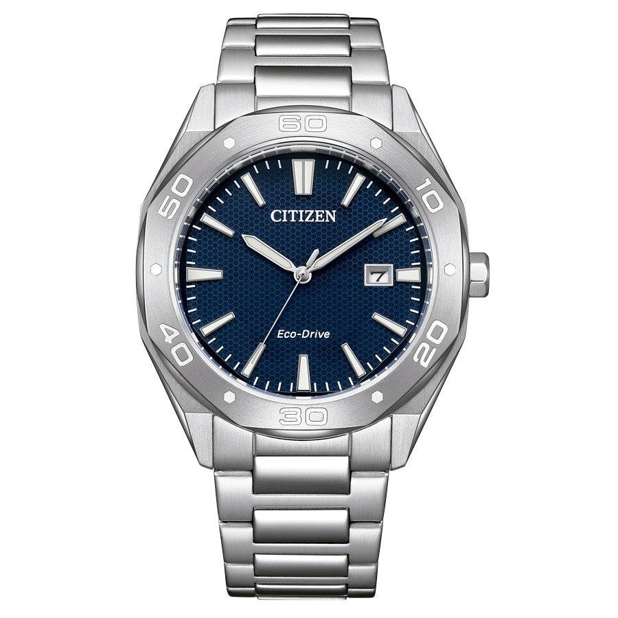 Relógio pulso aço p/aço Citizen Eco-Drive BM7631-52L
