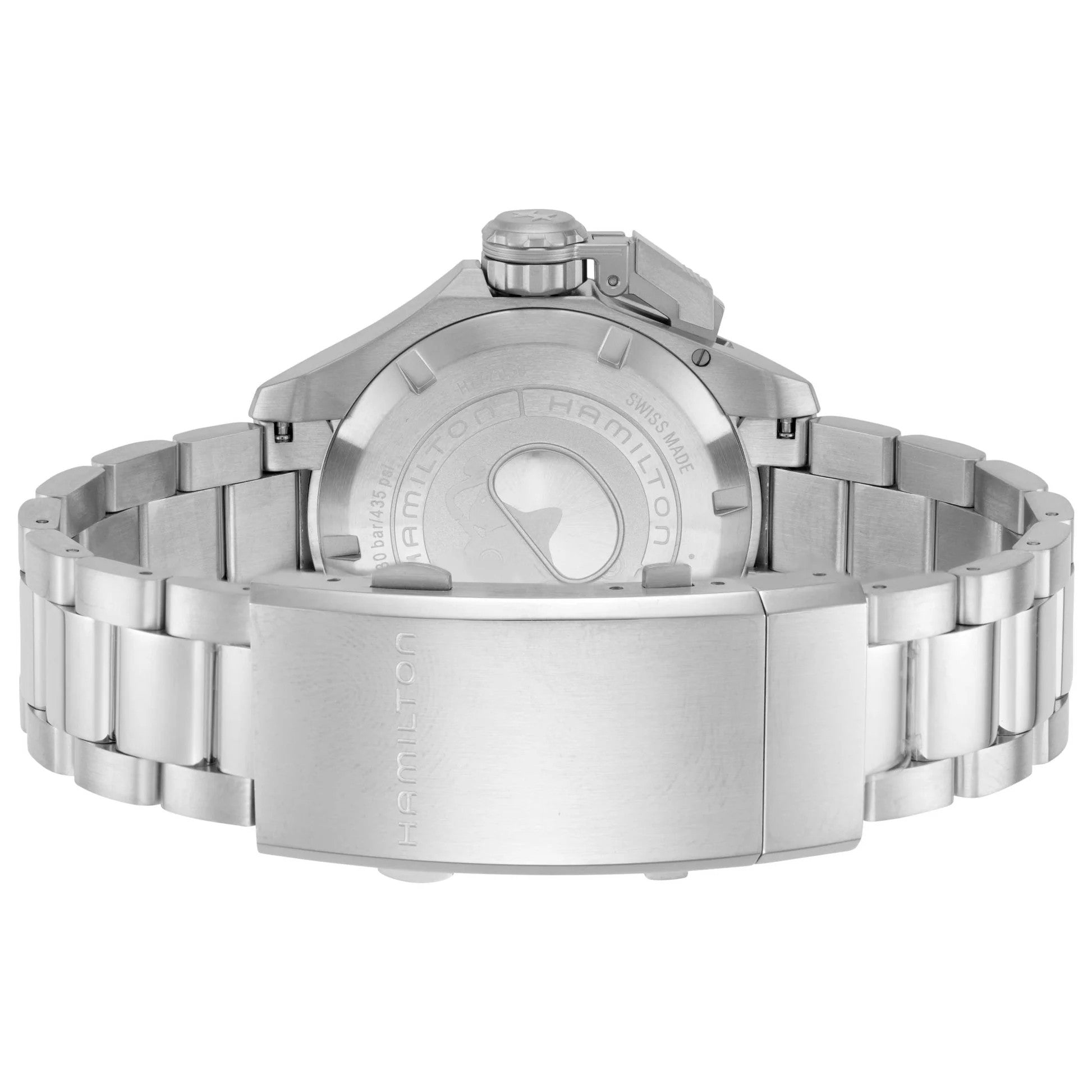 Rel pulso H c/ p aço Hamilton H77705145