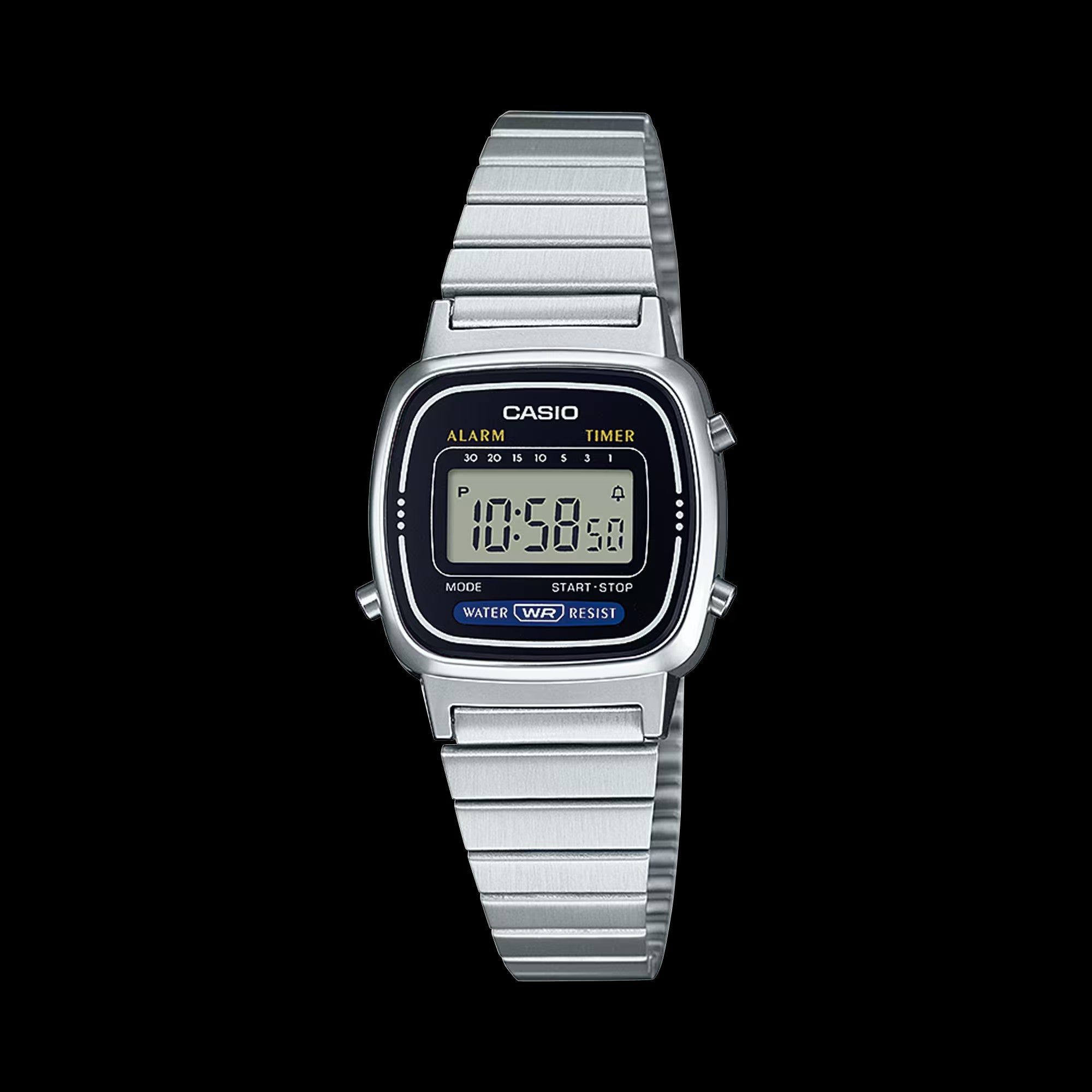 Relógio pulso Aço p/Aço Casio LA670WE-1EF