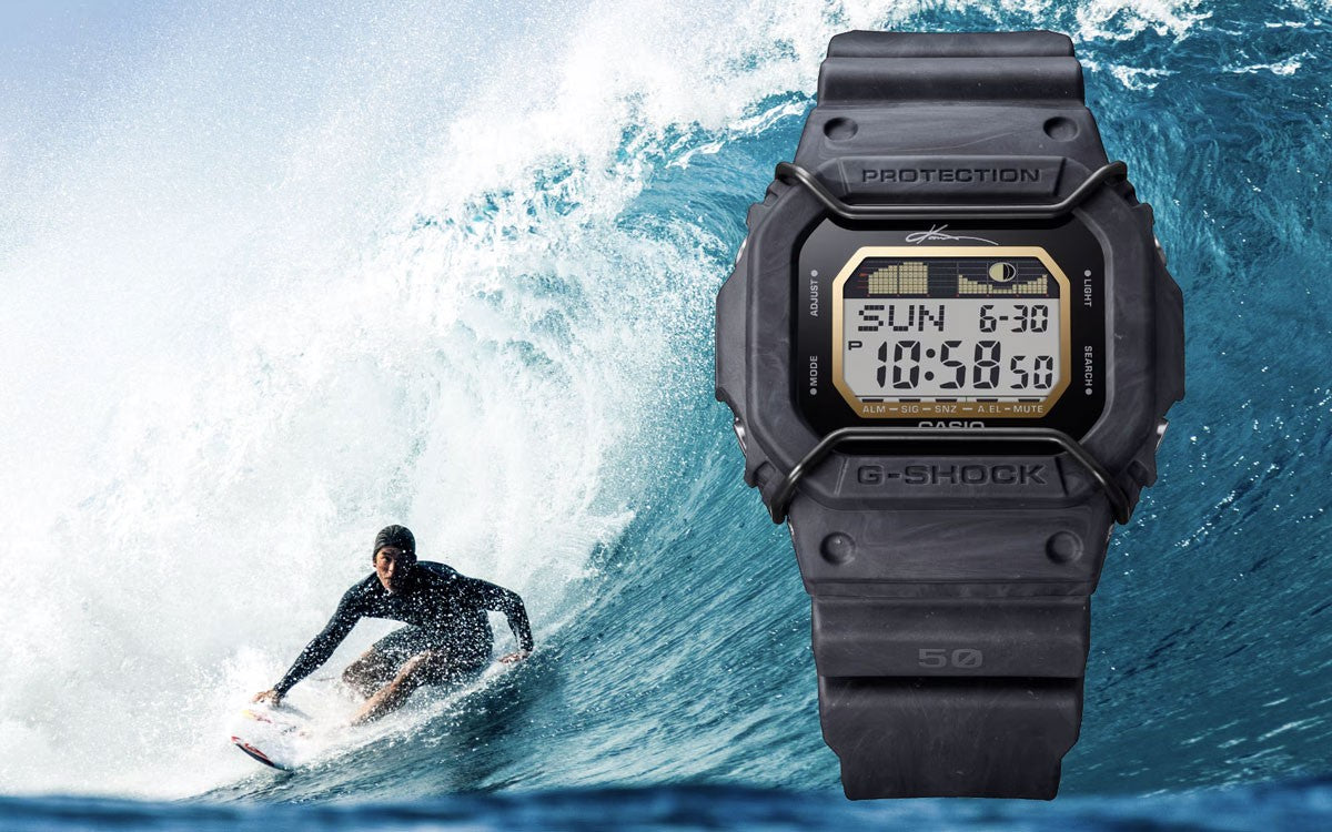 Rel p borracha preta digital Casio GLX-5600KB-1ER