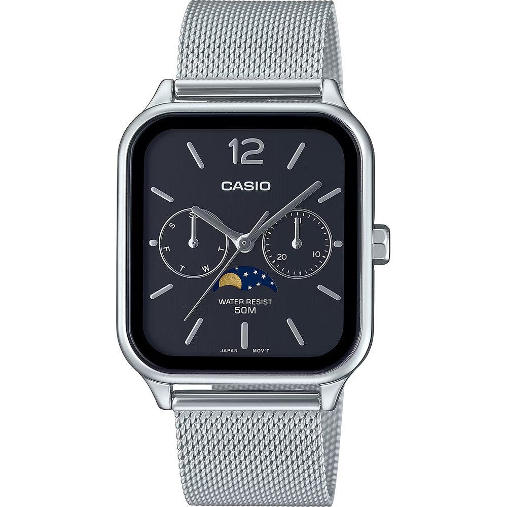 Rel p aço/aço Casio MTP-M305M-1AVEF