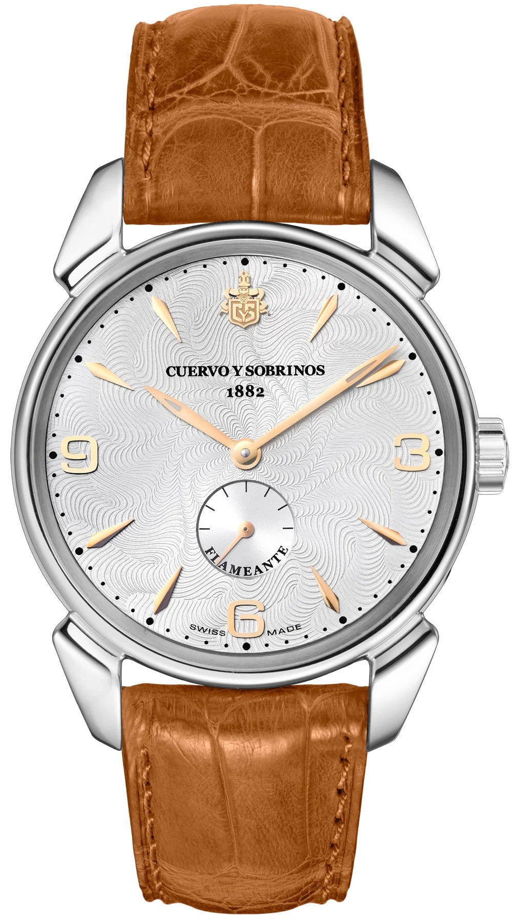 Relógio Cuervo & Sobrinos Historiador Flameante 3130.1FA