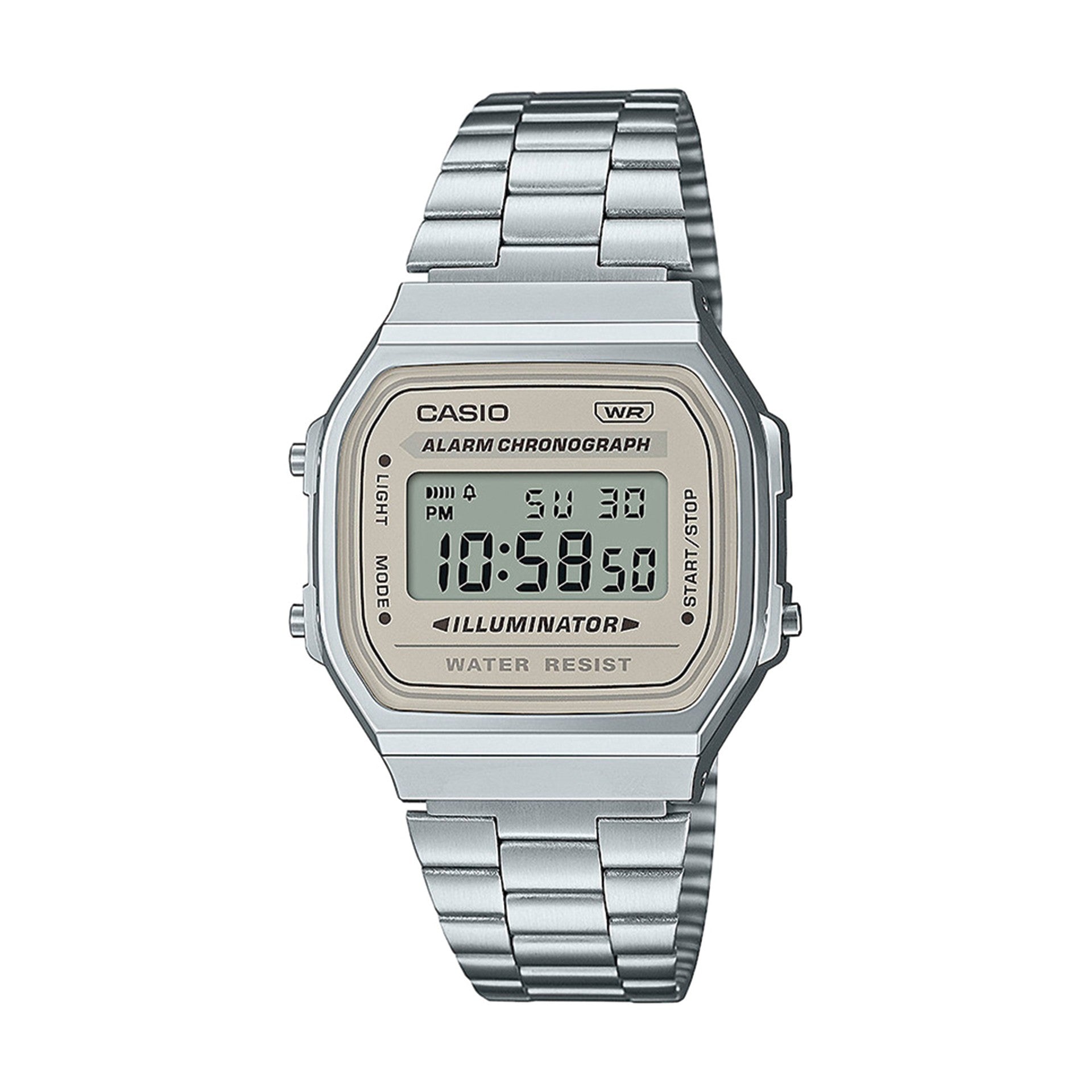 Relógio Casio Vintage Iconic Prateado - A168WA-8AYES