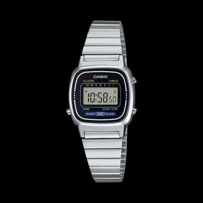 Relógio pulso Aço p/Aço Casio LA670WE-1EF