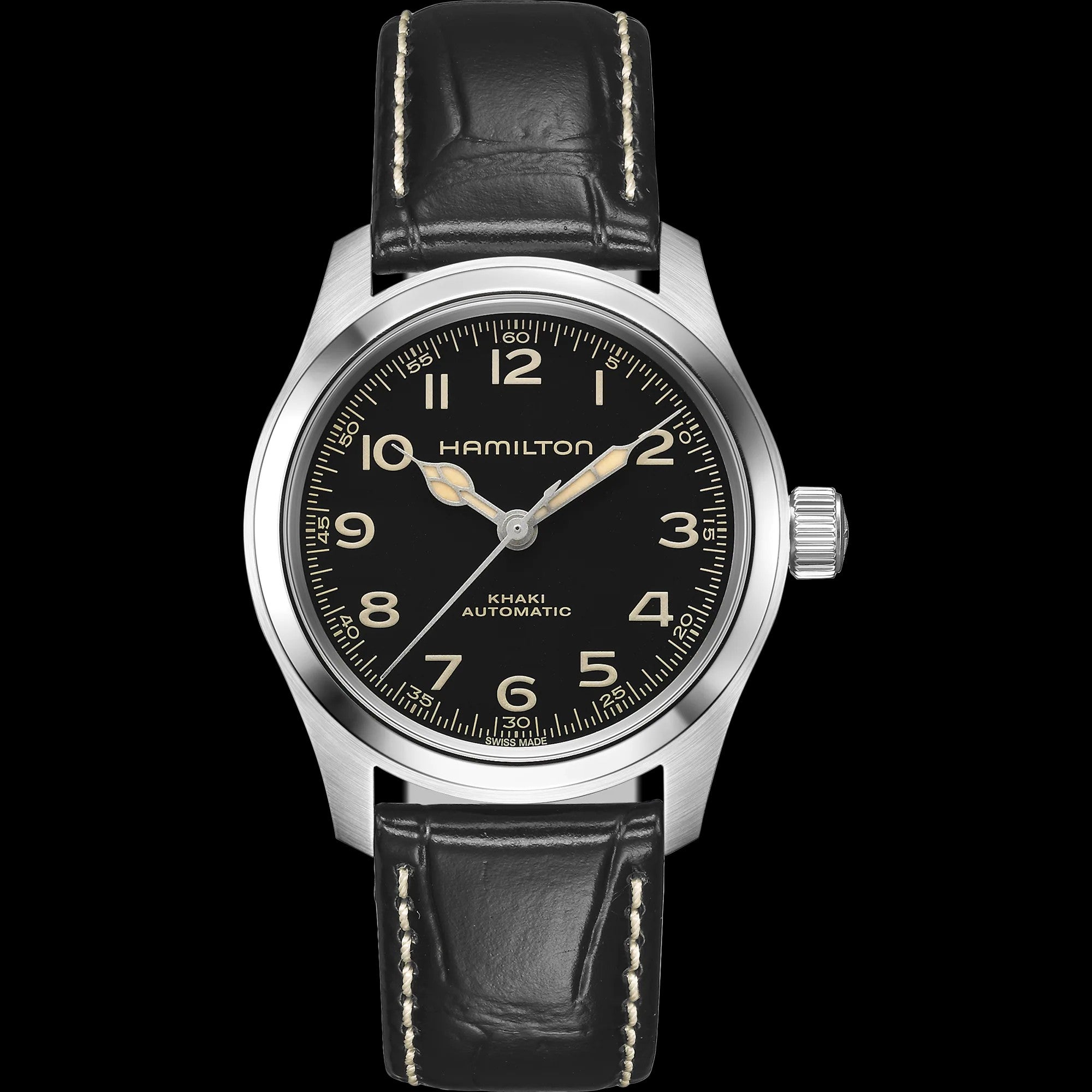 Relógio pulso Aço p/Aço Hamilton Khaki Field Murph H70405730