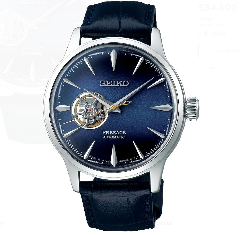 Relógio Seiko resage Cocktail Automático SSA405J1
