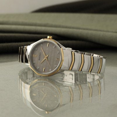 Relogio pulso Srª bicolor p/bicolor Seiko SUR616P1