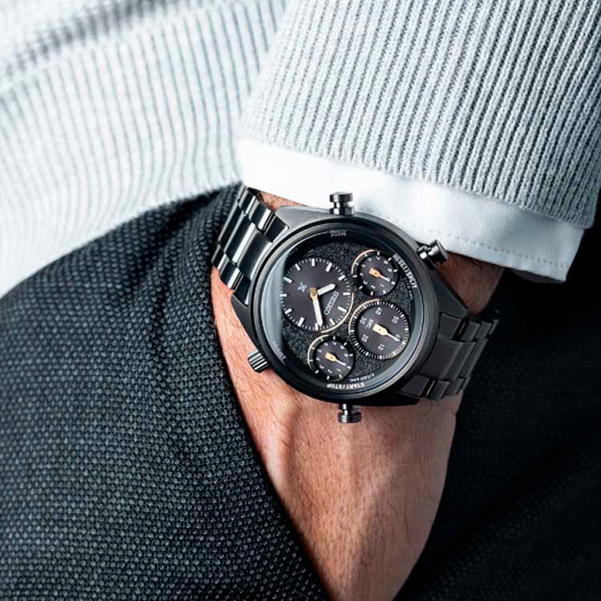 Rel p H aço/aço Seiko SFJ007P1