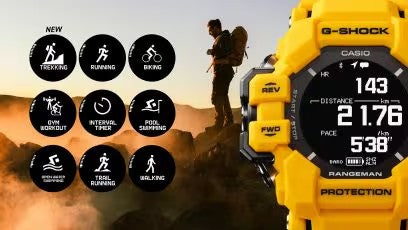 Relógio pulso Resina p/Resina G-Shock Rangeman GPR-H1000-9ER
