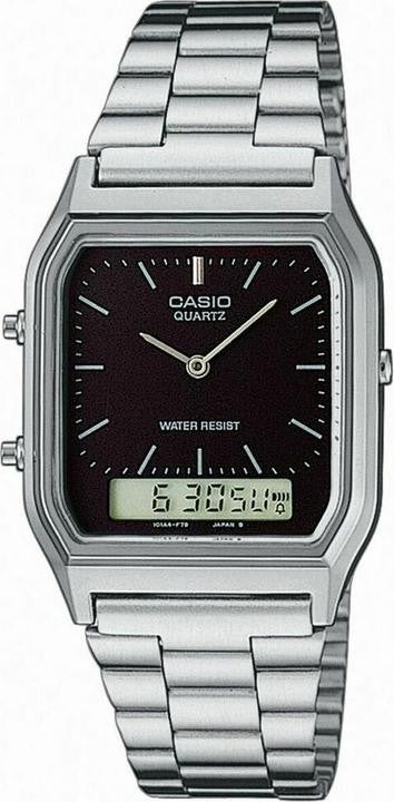 Relogio pulso H. aço p/aço Casio AQ-230A-1DMQYES