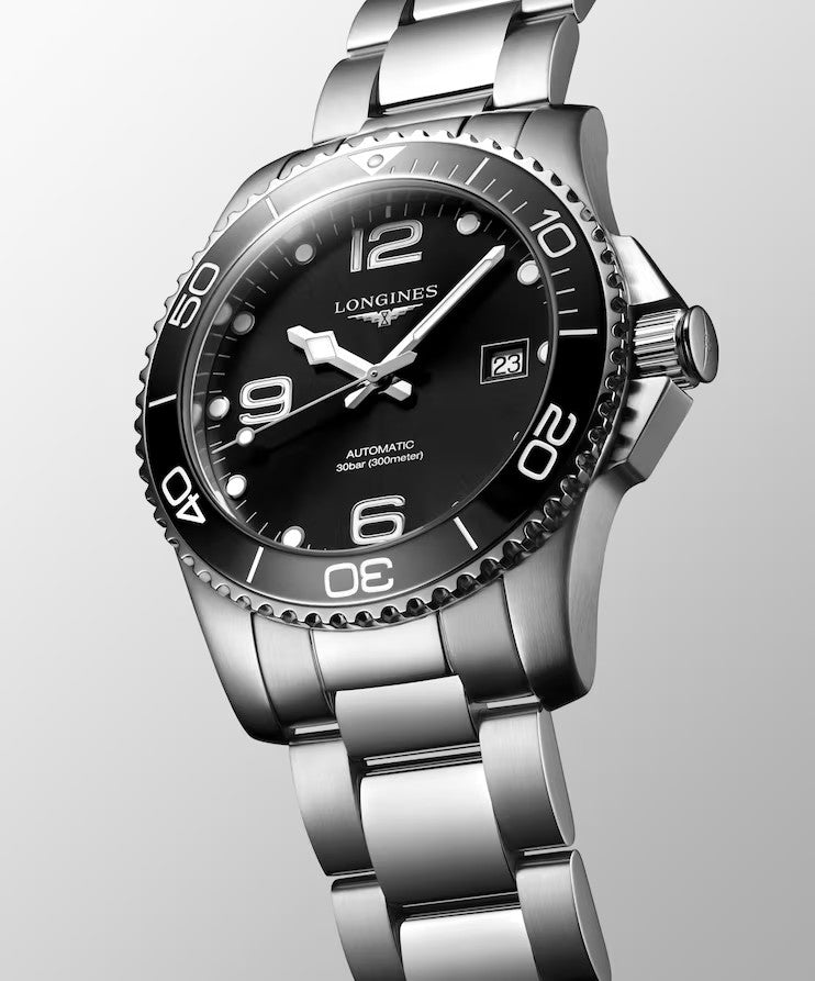 Relógio Longines HydroConquest Ceramic Blk Ref.L37814566