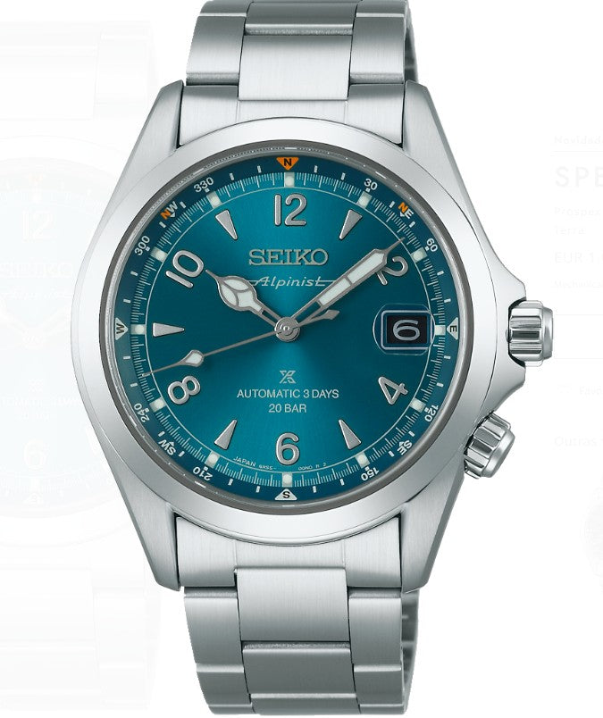 Relógio Seiko Prospex Alpinist SPB503J1