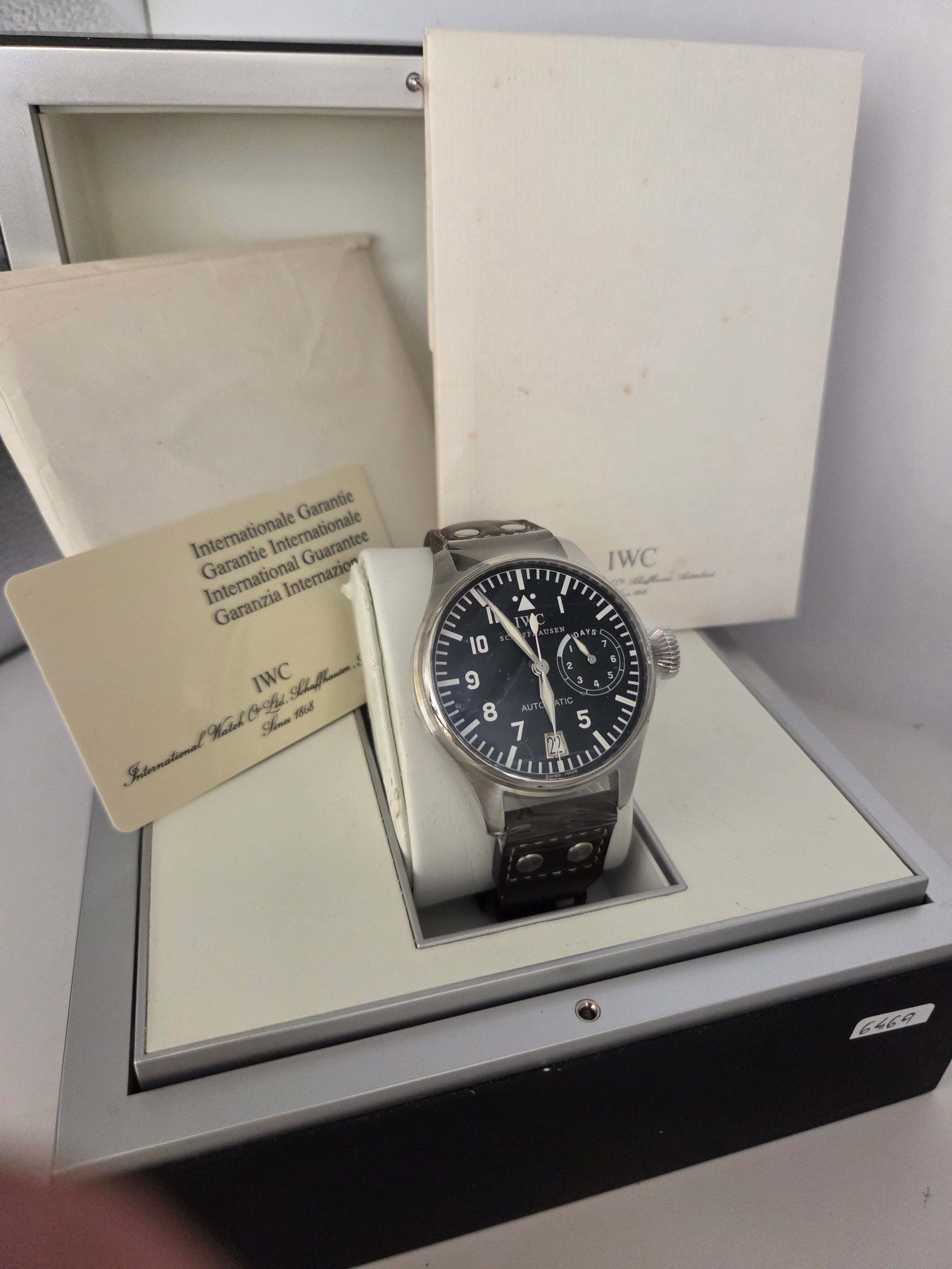 Relógio pulso IWC Big Pilot - 46mm refª 5002