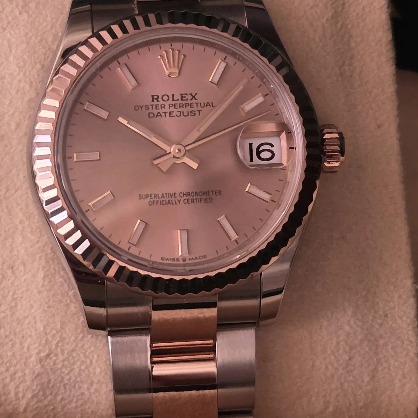 R P S AÇO/BICOLOR ROLEX REFªM 278271 / N27065109